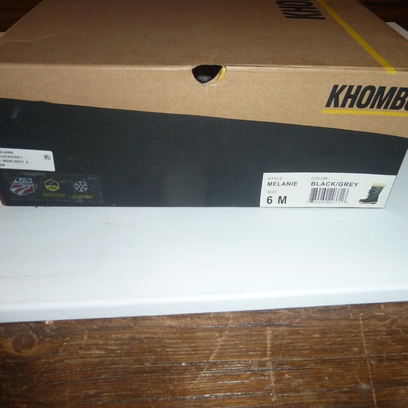 Khombu Melanie Boots Winter Snow Insulated Hunting Outdoor Fur Rain Rubber 6 - Picture 7 of 7